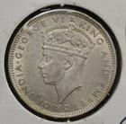 British Malaya 1939 20 Cents - Choice Bu Unc  Silver