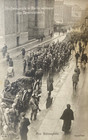 Post-ww1 German Freikorps Berlin St  Fighting At B  lowplatz Photo Postcard Rppc