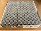 100 New Round Whitman Coin Tubes For Nickels  5 Cent   Full Box Made In Usa