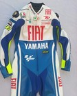 Valentino Rossi Fiat Yamaha Motogp 2008 Motorbike Racing Cowhide Leather Suit