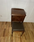 Singer 1930s Vintage Sewing Machine With Cabinet   Matching Bench Excellent Cond