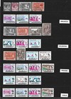 Malaya malasia     Federated States     1904-1962     11 States 109 Stamps     Mint used