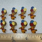 Winnie The Pooh With Balloons Pin Lot Of 12 Vintage Pins