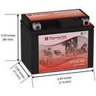 Ytx4l-bs Maintenance-free Atv Quad Motorcycle Scooter Moped Battery - Stx4l-bs
