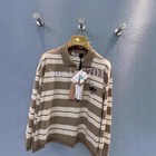 Miu 2025ssmiu Womens Cotton Striped Long Sleeve Shirt