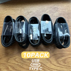 10x Usb Type-c To Usb-a 2 0 Male Charger Cable Cord For Samsung Galaxy Iphone 17