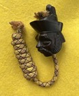 Antique Figural Don Quixote Hand Carved Wooden Lighter