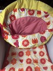 Fisher-price Sit-me-up Floor Seat Floral Fp Replacement Fabric Seat Cover