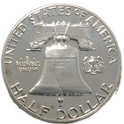 1963 Franklin Silver Half Dollar Gem Proof 90  Us Coin Free Post Tracking 