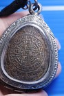 Phra Pidta talisman thai lp Toh  Buddha pendant rare amulet temple blessed old