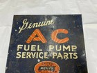 Vintage Genuine Ac Fuel Pump Service Parts Cabinet Display Metal United Motors