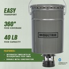 All-in-one Hanging Deer Feeder - 40 Lb  Bluetooth App