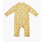 Uv Skinz Sun   Swimsuit Color  Lemonade Stand 3-6 Months Nwt Zip Up Easy On off