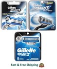 15 Gillette Mach3 Turbo Razor Blades Refill Cartridges 5 X 3 Fit M3 Power Shaver
