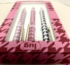 Lug 3 Pack Pen Set - Houndstooth      New In Box - Price Drop 
