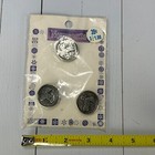 Vintage Nouveaute Antique Car Sewing Buttons Nos On Card Made In Canada Novelty