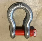 1-1 4  Screw Pin Anchor Shackle 12 Ton Capacity Wll 12t Steel Rigging Anchor