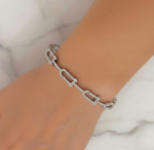 Harmony Crystal Stainless Steel Bangle