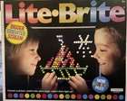 214 Pegs Magic Screen Retro Style Lite Brite Kids Toy Fun Light Bright Game Set
