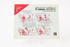 Canon Ae-1 Camera Instruction Manual  g943