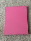 8 5 X 11  Pink Bright Color Card Stock Paper - 65lb Cover - 50 Sheets Per Pack