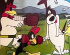 Foghorn Leghorn  Sock-a-doodle-do - Rare Warner Bros Italian Theater Poster