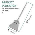 Monkeykingbar Sds Plus Floor Scraper 5 x17  - Adhesive Remover tile Removal