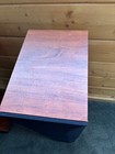 Vintage Pair Of Polk Audio R50 Standing Tower Floor Speaker Cherry Finish