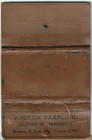 Bristol South Dakota 1948 - Vintage Memo Book  Andrew Vaardahl Livestock Dealer