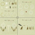 10 Pack Gold Metal Macrame Hoops 4 Inch Round Brass Rings For Dream Catchers 
