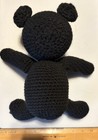 Crochet Black Bear Handmade Doll Stuffed Animal Toy Amigurumi