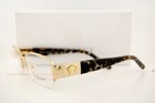 Brand New Versace Eyeglass Frames 1175b 1002 Gold For Women Size 53mm