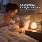 Baby Night Light - Egg Light For Nursery  7 Colors  Stepless Dimming