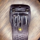 Full Leather Bianchi Duty Belt 38  W handcuff Case  Magazine Carrier  Baton Ring