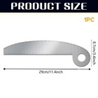 Stainless Steel Vary Form French Curve Ruler 11 4x3 4 Inch Metal Measuring