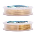 20 Gauge Kc Gold Copper Wire Real Gold Plated Craft Jewelry Wire Tarnish Resista