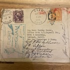 1935 Usa Airmail First Flight Cover Ffc San Francisco Ca To Li Ny Via Guam