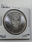 1964 Canada  1 Silver Coin