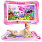 Zhuynxir Tummy Time Water Play Mat Baby Water Mat 3-24 Months 27 5x20in