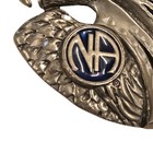 Narcotics Anonymous Eagle Belt Buckle Blue Na Logo Vintage Cowboy