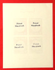 Israel 1949 S s 1st National Exhibition Stamp Privat Neudruck  reprint   o-251 