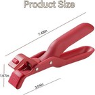 2x Multi-purpose Anti-scald Bowl Holder Clip For Kitchen silicone Non-slip Clip