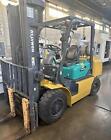 8000 Lb Komatsu Fg40zt-8 Reconditioned Forklift  96  Forks  185  Lift Height  07
