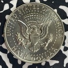 1975 U s  Kennedy 50 Cents Daniel Carr Fantasy Overstrike Lot ov1711 Silver 