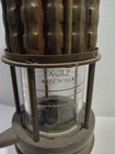 Antique Wolf Safety Lamp Brass Miners Lamp Co Of America Inc Ny Usa