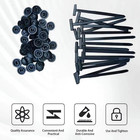 100 Pcs Nylon Cable Tie Buckle heavy Duty Self-locking Zip Ties Holder Universal