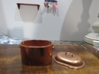 Dollhouse Miniature Real Copper Stock Pot 1 12 Scale