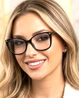 Gucci Gg 0026o 008 Shiny Black Gold And Bumble Bee Authentic Eyeglasses 55-17
