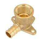 Efield 1 2  Pex   1 2 female Npt Drop Ear Elbow Crimp Brass Fitting Free Shipping