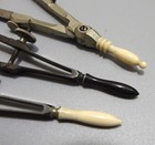 Vintage Unique Drafting Set Drawing Instruments Compass Dividers Ruling Pens